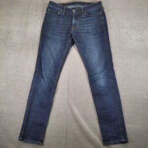Abercrombie Fitch Mens Actual Size 30x31 Felix Super Slim Stretch Dark Jeans